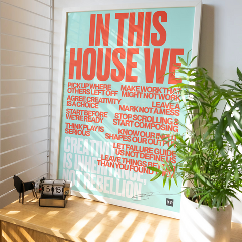 LESSONS IN CREATIVITY MANIFESTO POSTER BUNDLE