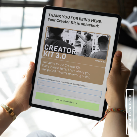 CREATOR KIT + BOOK AND JOURNAL BUNDLE (Signed)