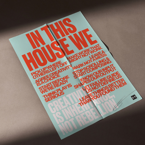 LESSONS IN CREATIVITY MANIFESTO POSTER BUNDLE