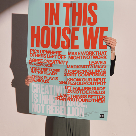 LESSONS IN CREATIVITY MANIFESTO POSTER BUNDLE